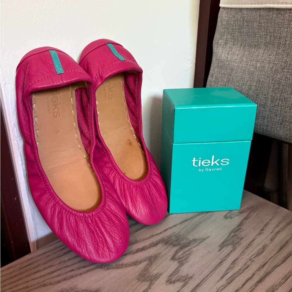 Tieks Pink Ballet Flats